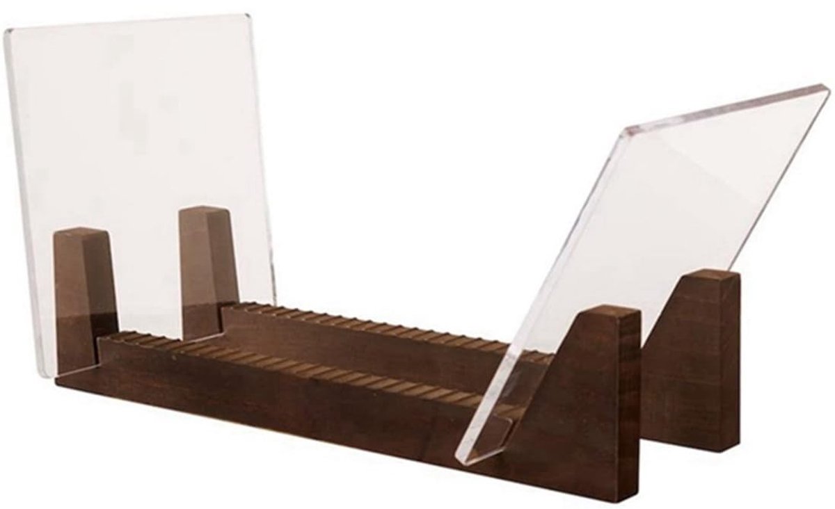 SolidKeus - Vinylplaten Opberghouder met Acryl Uiteinden
