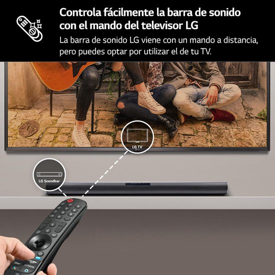 Draadloze Soundbar - Home Cinema Systeem - Film Kijken - 4.1 Kanaals Geluid - 220 Watt - Zwart — afbeelding 4