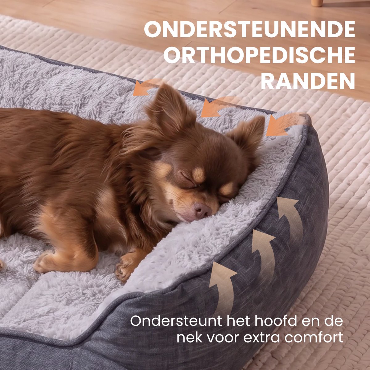 Pebble Orthopedische Hondenmand 60 x 42 thumbnail 6