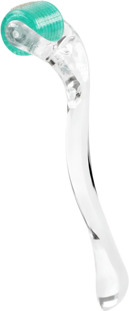 KAD® Dermaroller Haargroei - Dermaroller - Transparant en Groen - 17cm x 5cm x 4cm