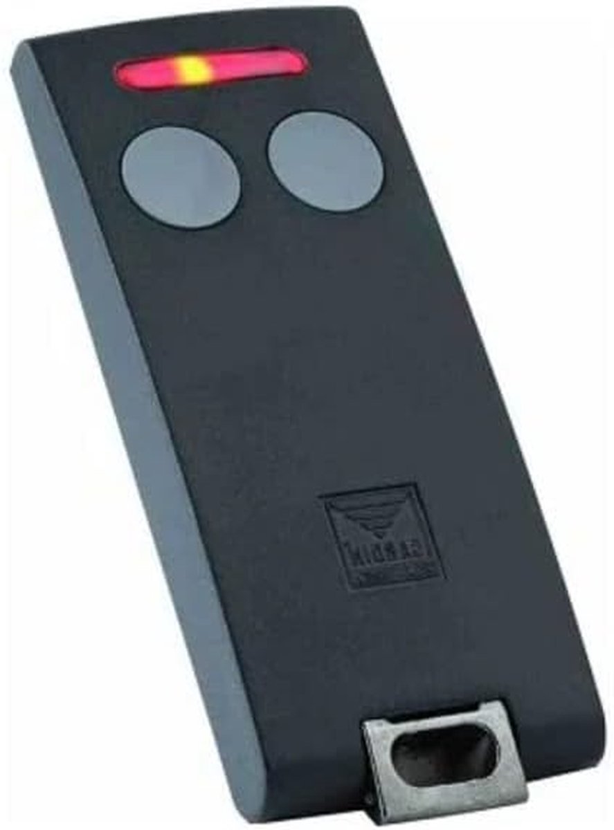 Afstandsbediening - Zender - Toegang Bediening - 2 Kanalen - 8 x 3 x 1 cm - Zwart