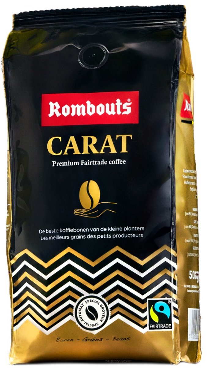 Rombouts - Koffie - 6 x Carat bonen 500g