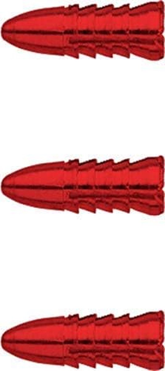 Vlucht Beschermers - Dart Accessoires - Darts Spelen - Aluminium Constructie - 4 Sets - Rood