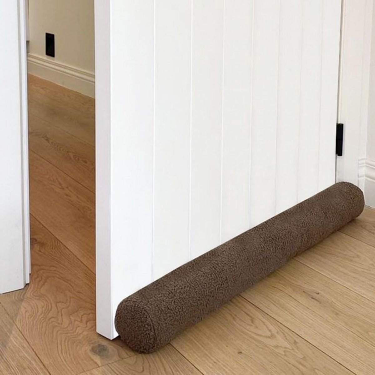 Tochtstopper - Deurafdichting - Energie Besparen - Magnetisch Bevestigd - 90 cm - Taupe