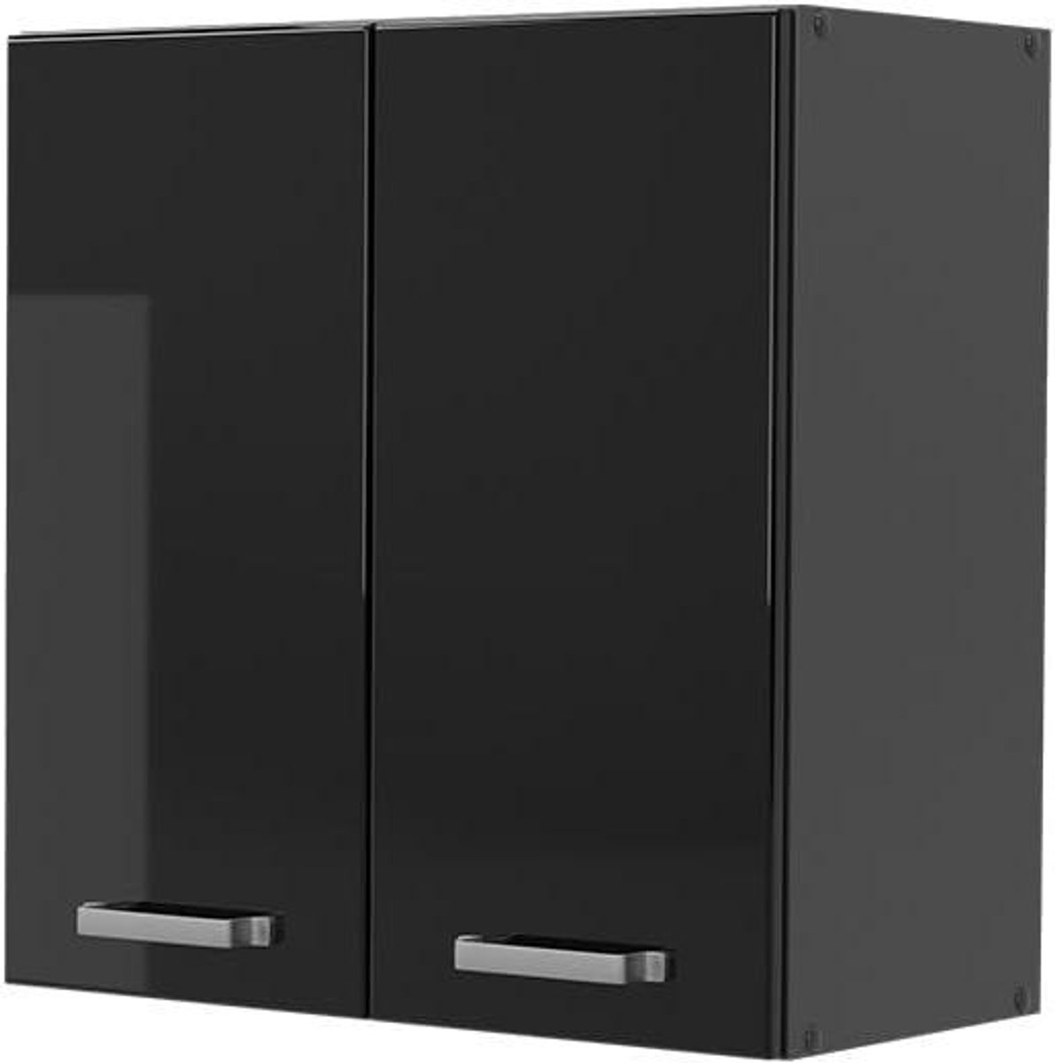 Module Hangkast Keuken Antraciet Zwart Hoogglans 60 cm