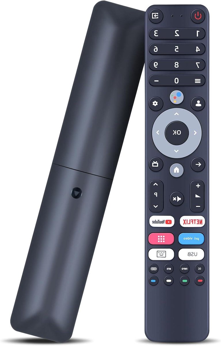 Vervangende Afstandsbediening - Universele Afstandsbediening TV - TV Bediening - Directe Werking - 217 cm - Zwart
