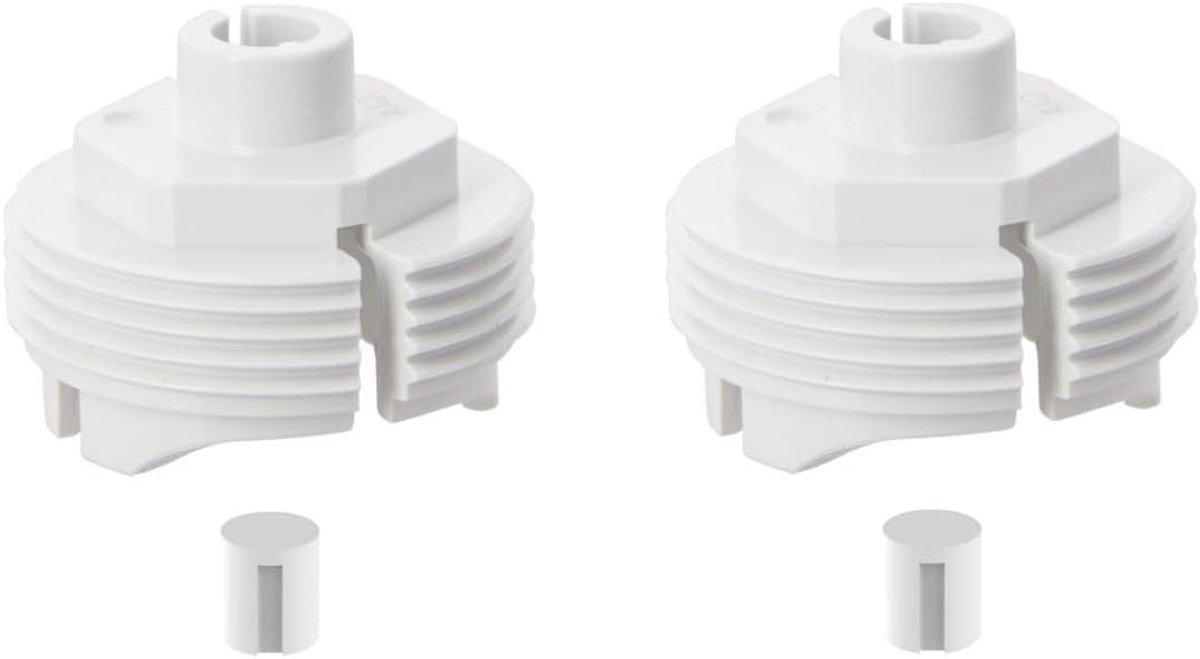 Thermostaatventiel Adapter - Koppeling - Verwarming Regelen - Gereedschapsloze Montage - M30 - Wit