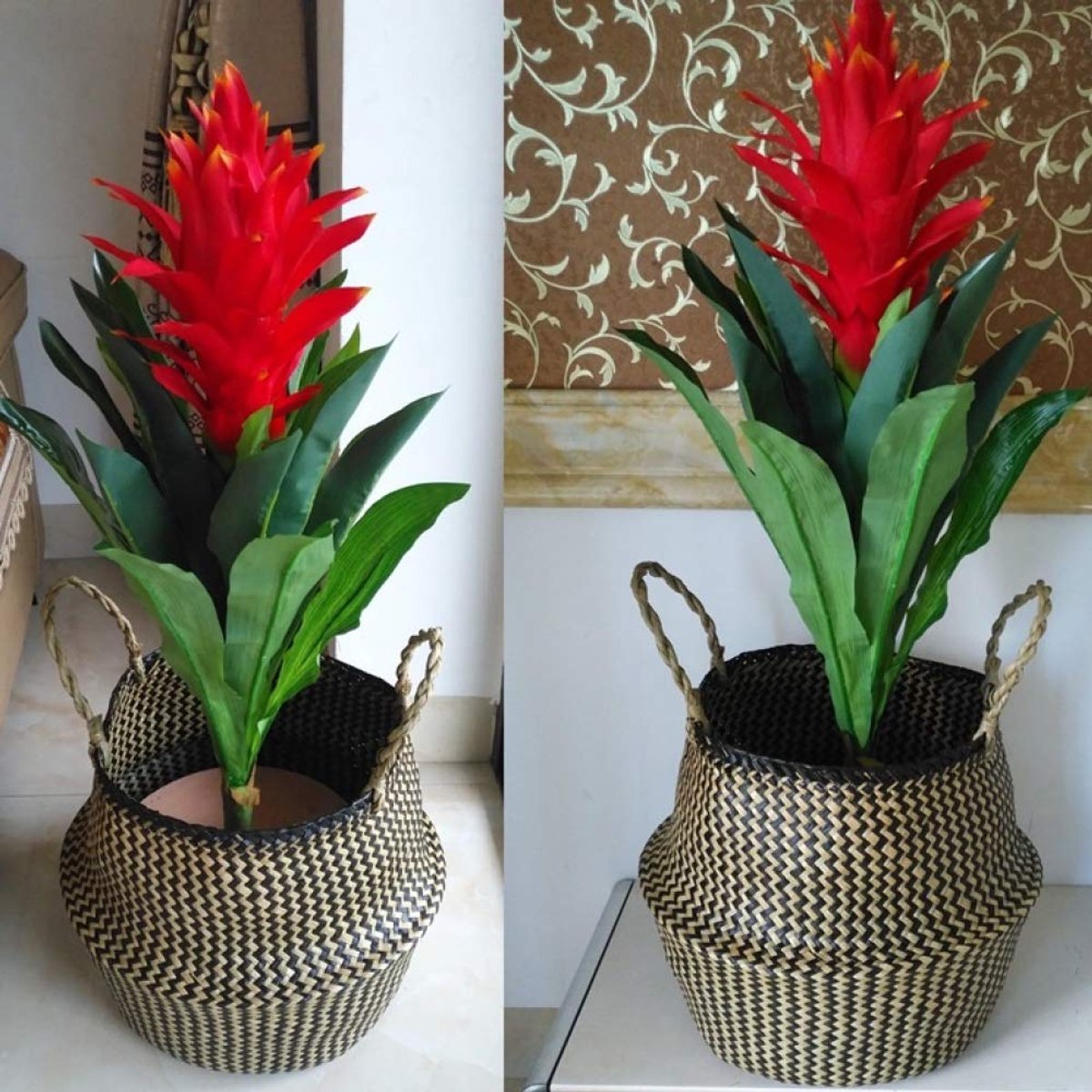 Opbergmand Bloempot Rotan Mand Plant Bloempot Speelgoed Rack Wasmand Container Woondecoratie