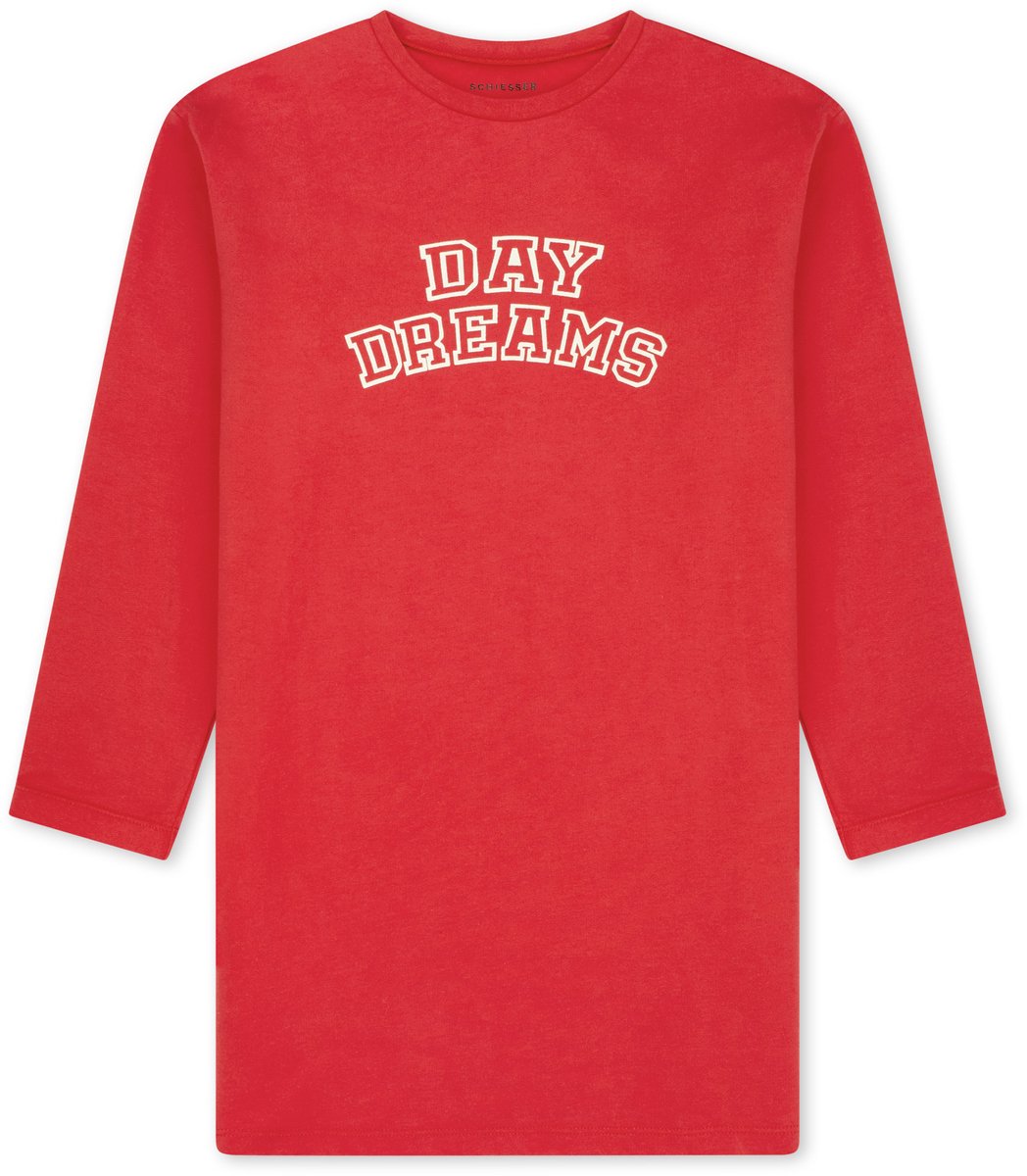 Schiesser Nachthemd Nachtkleding vivid red