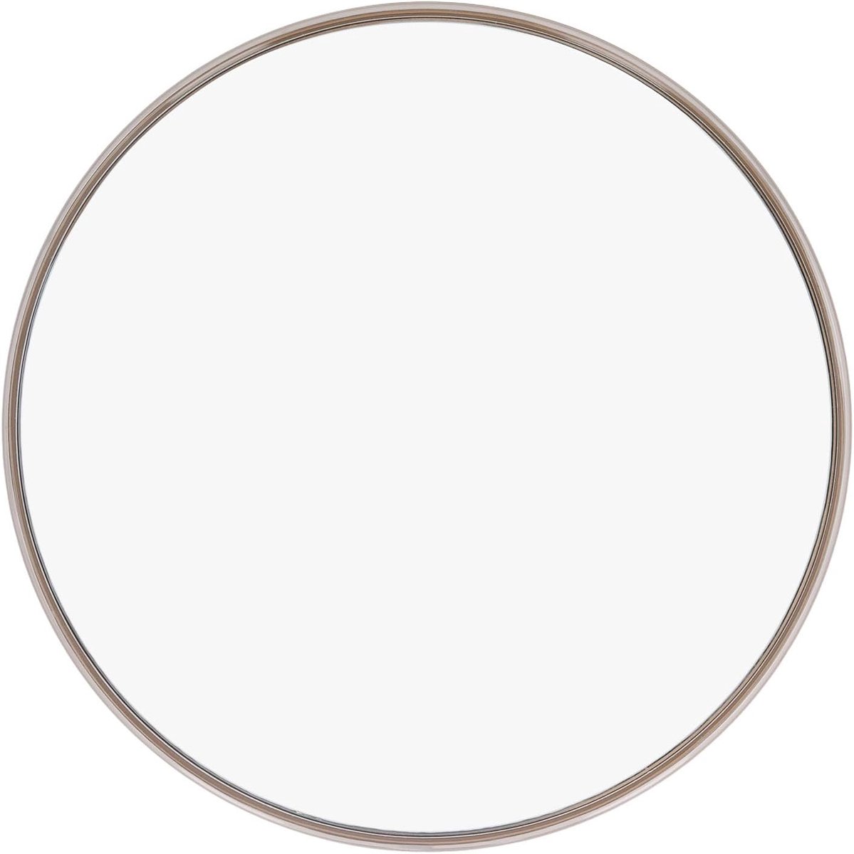30x Vergrotende Spiegel, 6 Inch Vergrote Spiegel met 3 Zuignappen, Reisformaat Ronde Spiegel voor Make-up en Wenkbrauwtrimmen met Duidelijk Zicht (GOLD)