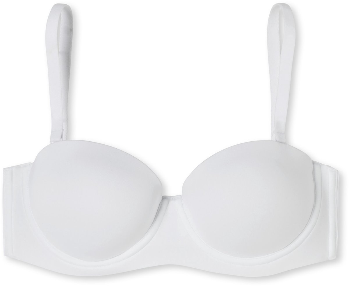 Schiesser Bandeau met schaal - Dames - Bustiers wit
