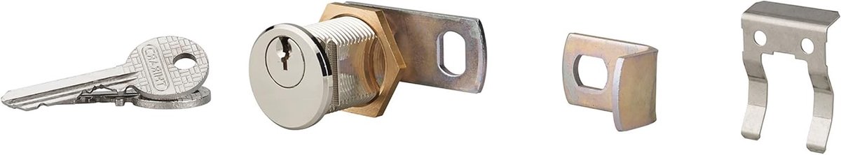 Brievenbus slot - Deurslot brievenbus - Briefpost ontvangen - Messing body - 23 mm dik - Goud
