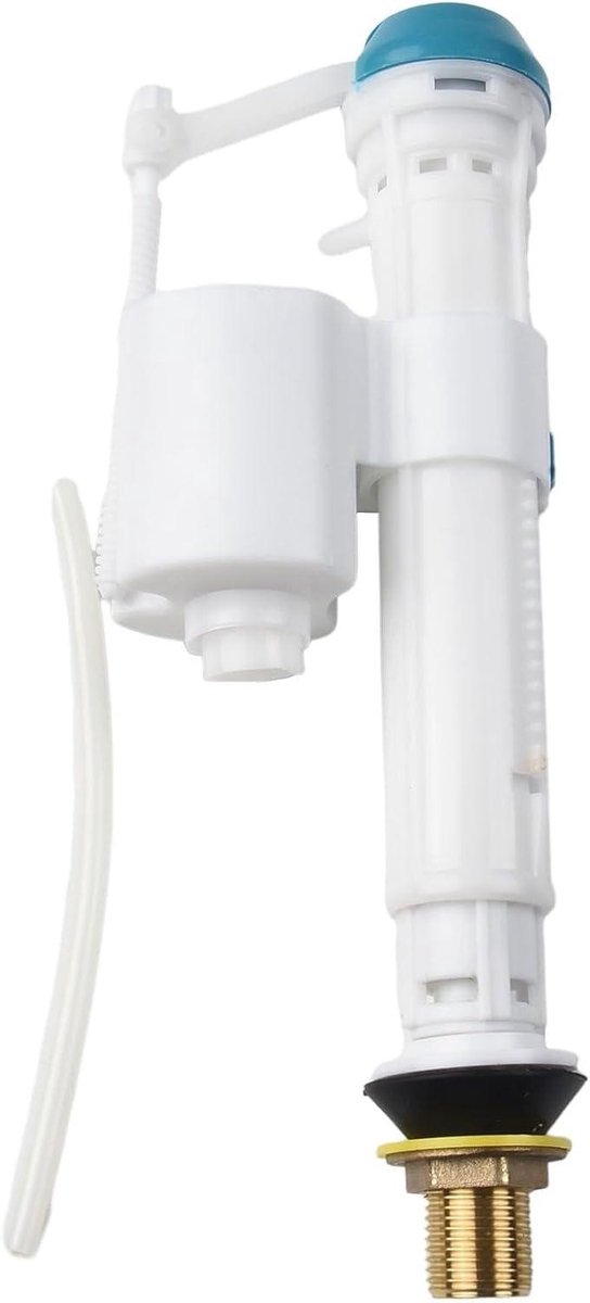 Toilet Vulklep - Waterklep Toilet - Toilet Reparatie - Verstelbare Hoogte - 1/2" Connector - Wit
