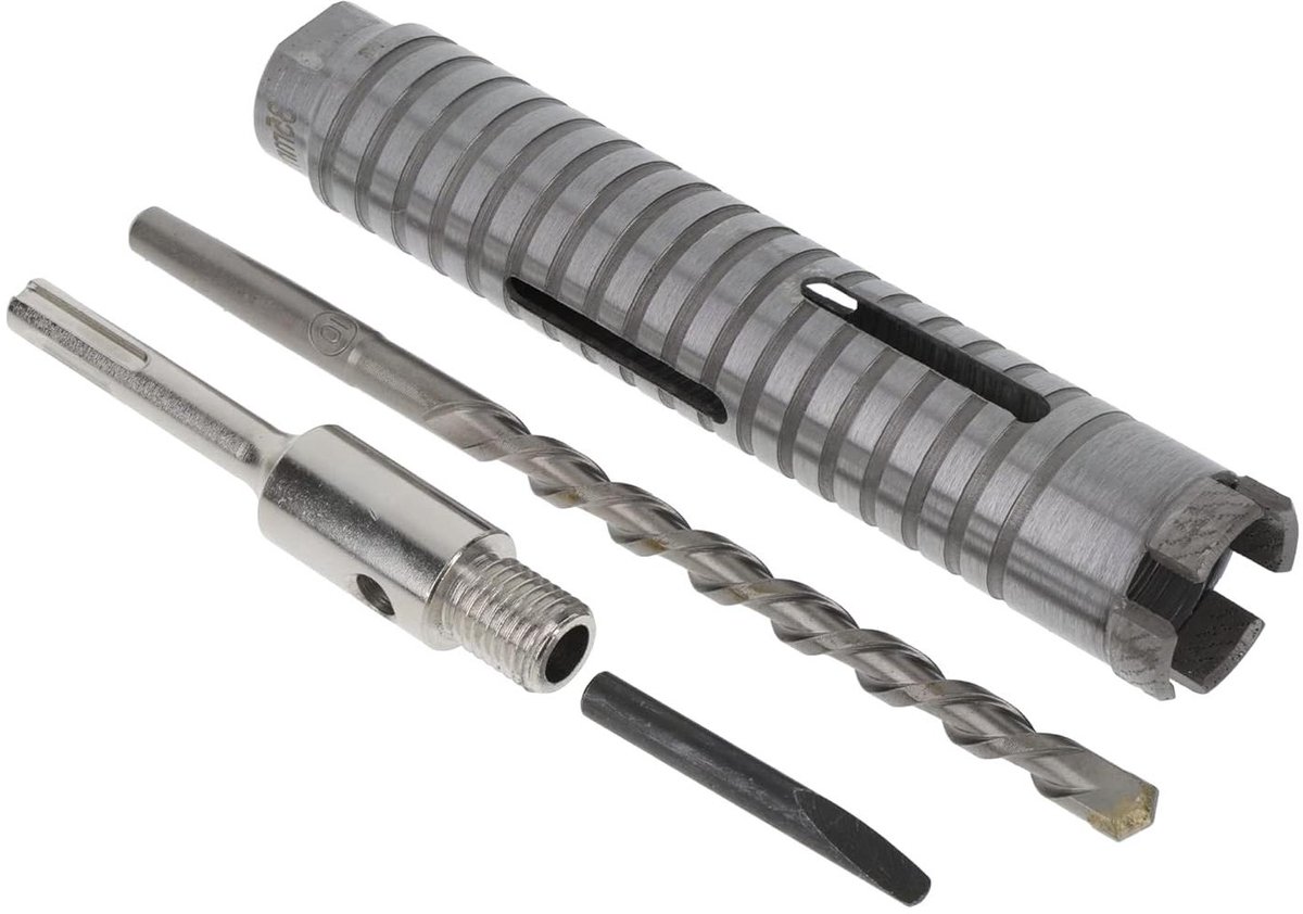 Diamantboor - Kernboor - Beton Boren - Lasergelast - 35mm - Zilver