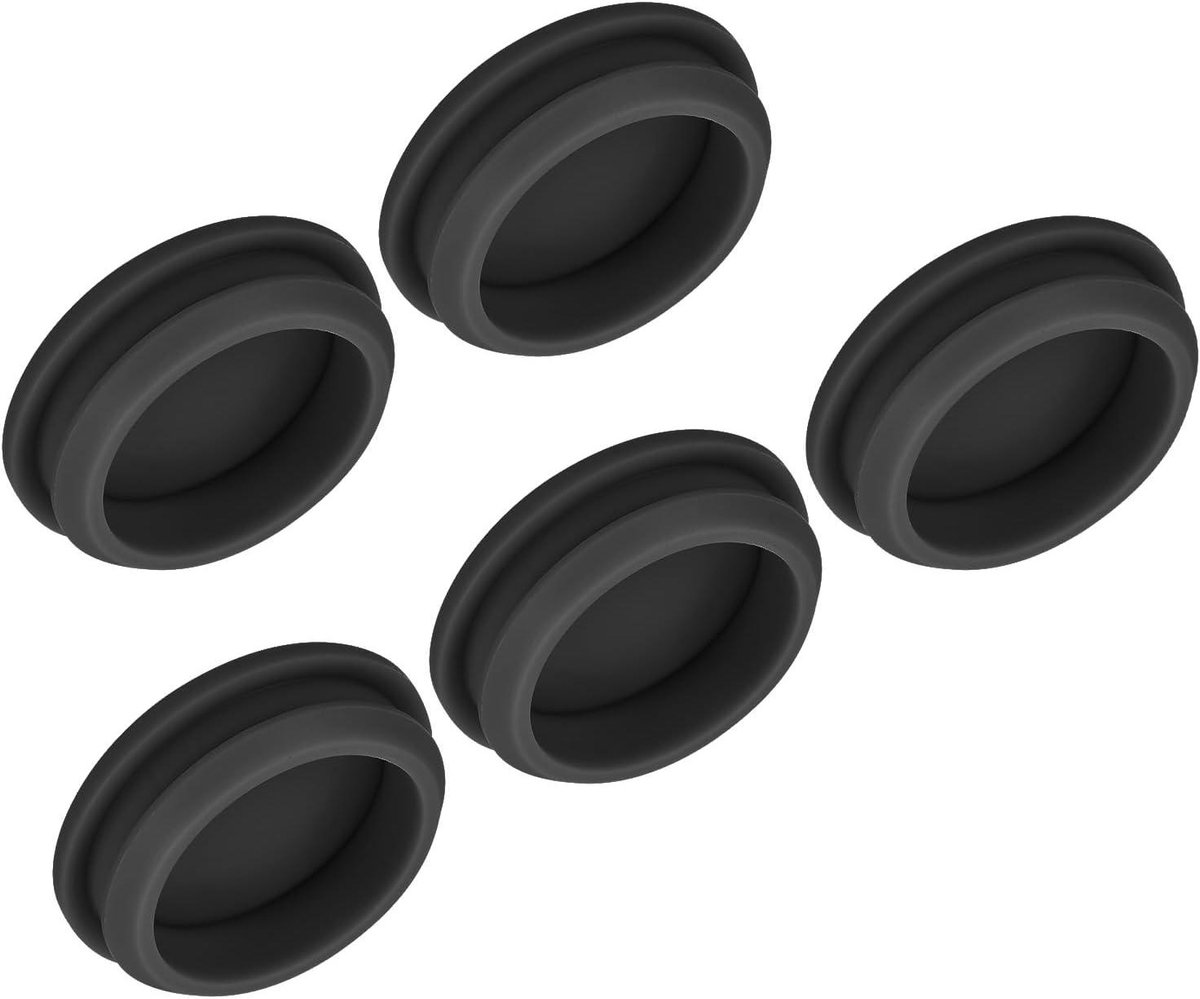 Siliconen Stoppen - Gatstoppen Rubber - Afsluiten van Gaten - Hoge Elasticiteit - 386 mm Montagegat - Zwart