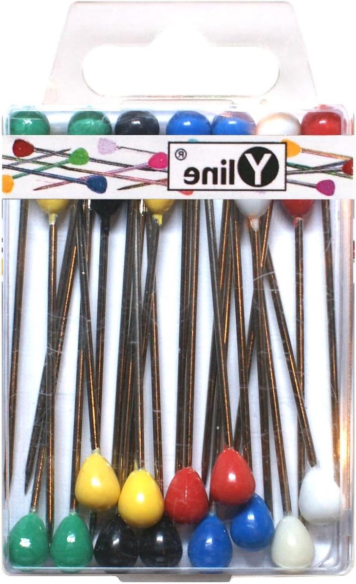 Behangstekers - Steeknaalden Spelden - Meubels Bekleden - Kunststof Kop - 60 mm - Gekleurd