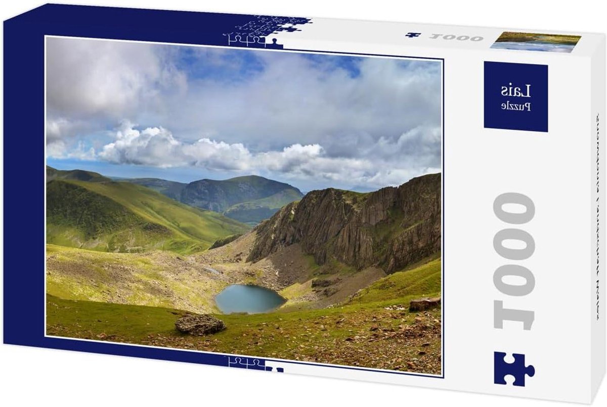 Landschapspuzzel Snowdonia Wales 1000 stukjes