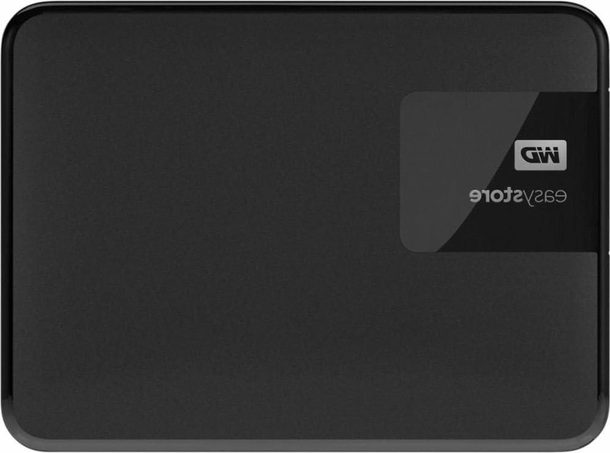 Externe Harde Schijf - Draagbare Opslag - Bestanden Opslaan - Automatische Back-up - 4 TB - Zwart