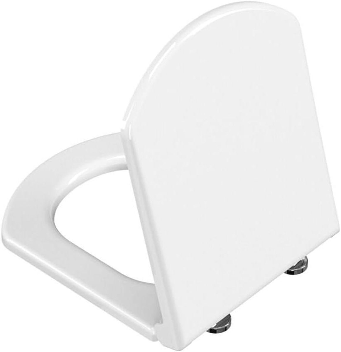 WC-bril - Toiletzitting - Badkamer Upgrade - Softclose Mechanisme - 46 x 38 cm - Wit