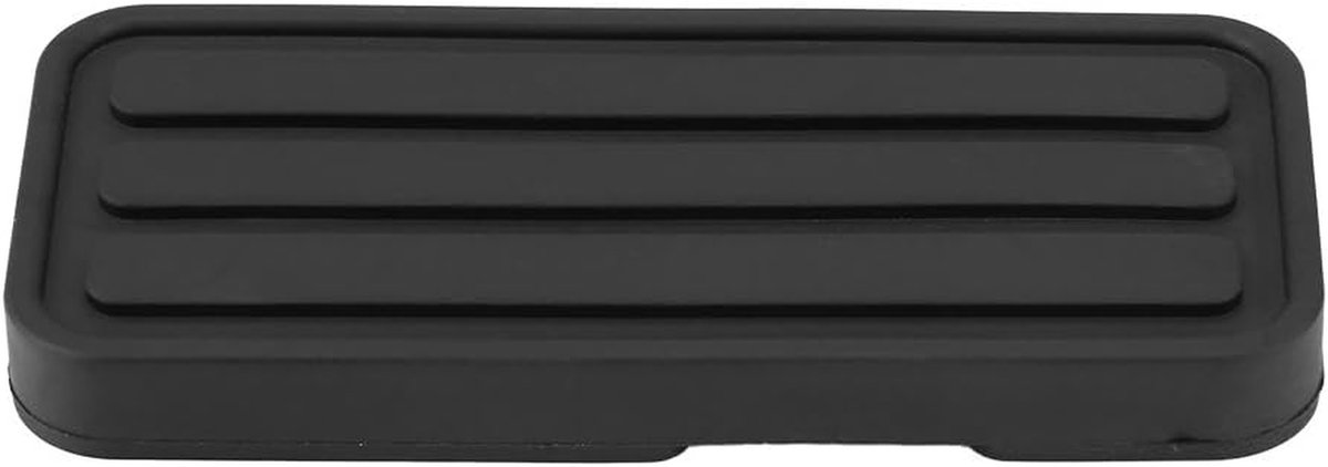 Pedaalrubber Vervanging - Rempedaal Pad - Veilig Rijden - Directe Vervanging - 107 mm Lengte - Zwart