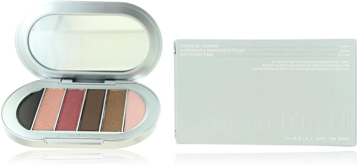 Oogschaduw Palette - Make-up Set - Glamoureuze Look - Vegan Glinsterend - 8g - Smitten Kitten