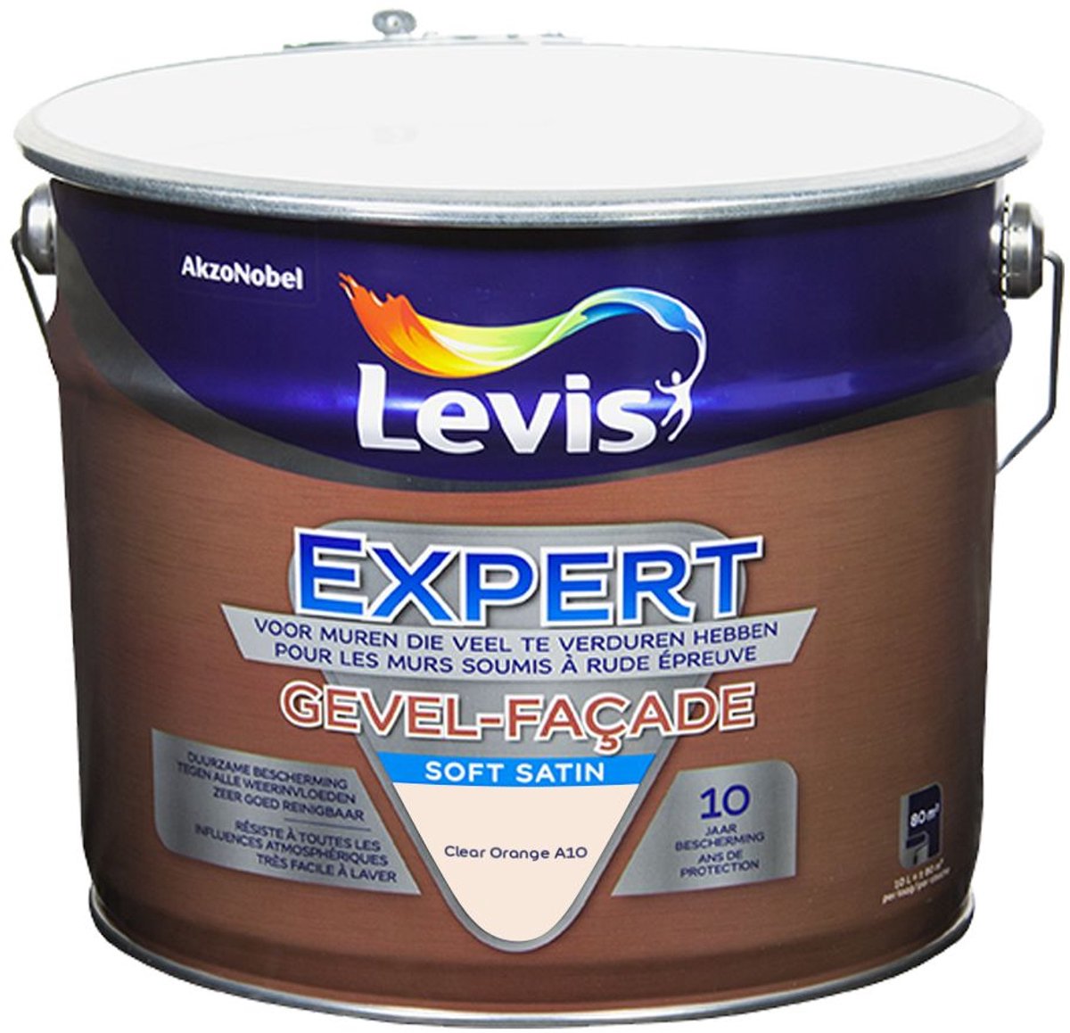Levis - Expert Gevel Mix - Clear Orange A10 - Mengverf - 10 L