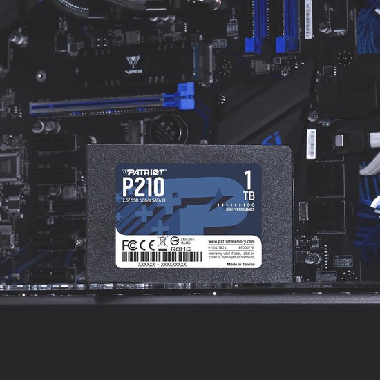 Interne SSD - Solid State Drive Opslag - PC Prestaties Verbeteren - Next-Gen SATA 3 Controller - 2.5 inch - Zwart — afbeelding 2