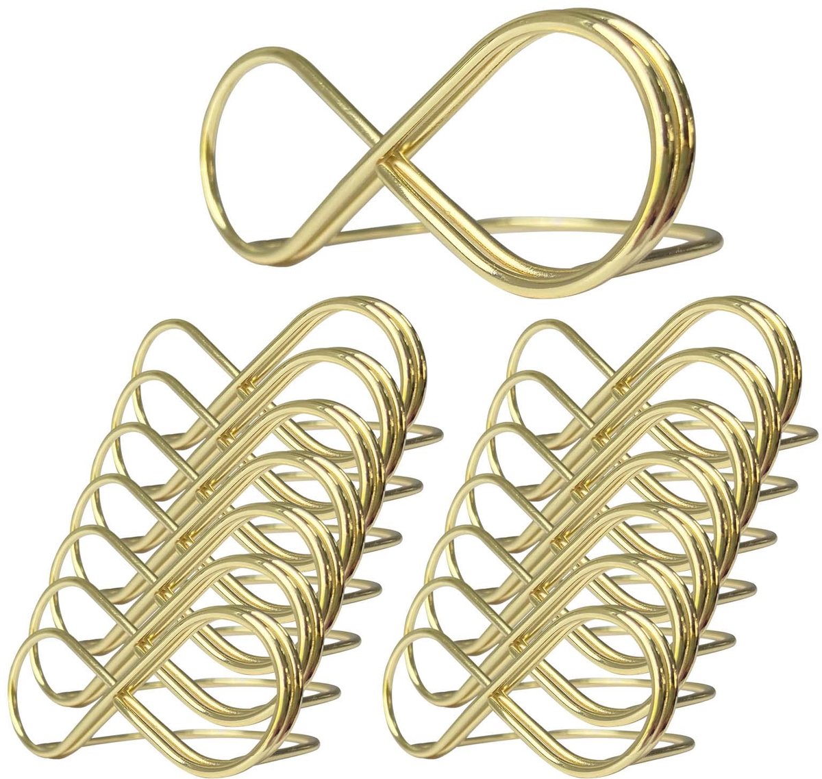 15 stuks metalen bruiloftstafelkaarthouders, feeststoellabels, tafelkaartclips, kaarthouders, berichtenclip, tafelnummer-houder, standaard, naaminstelling voor bruiloft, feest, verjaardag, kantoor