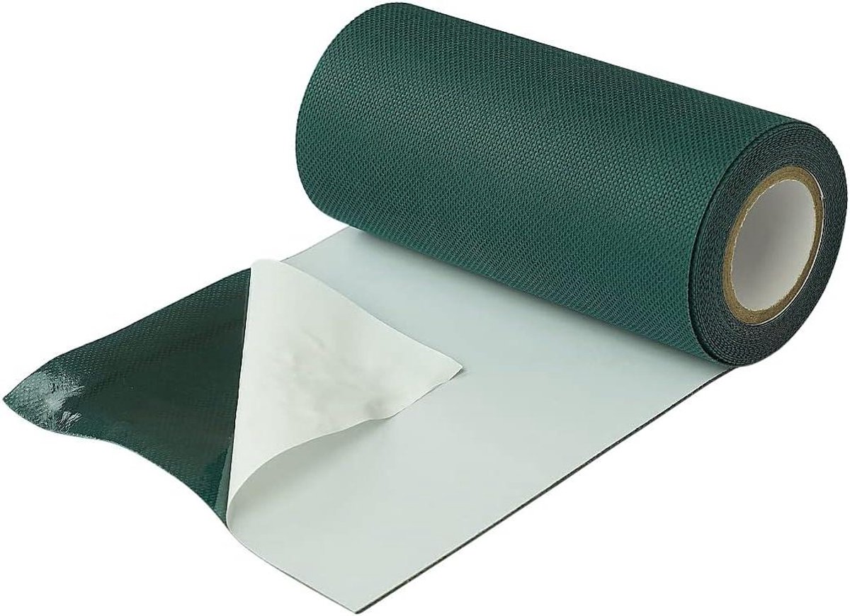 Kunstgras Tape - Gras Tape - Gazon Verlijmen - Zelfklevend Weerbestendig - 5m x 15cm - Zwart