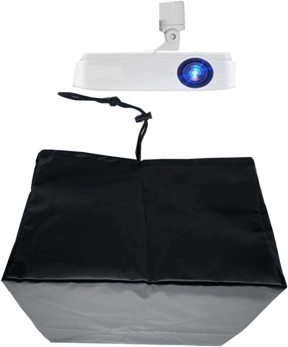 Projector Stofhoes - Beamer Beschermhoes - Apparatuur Beschermen - Waterdicht Oxford Doek - 35x35x22 cm - Grijs
