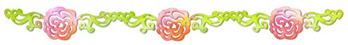 Decoratieve Stans - Papier Stans Rand Stans - Scrapbooking Randen - Continu Patroon - 33 cm - Zwart