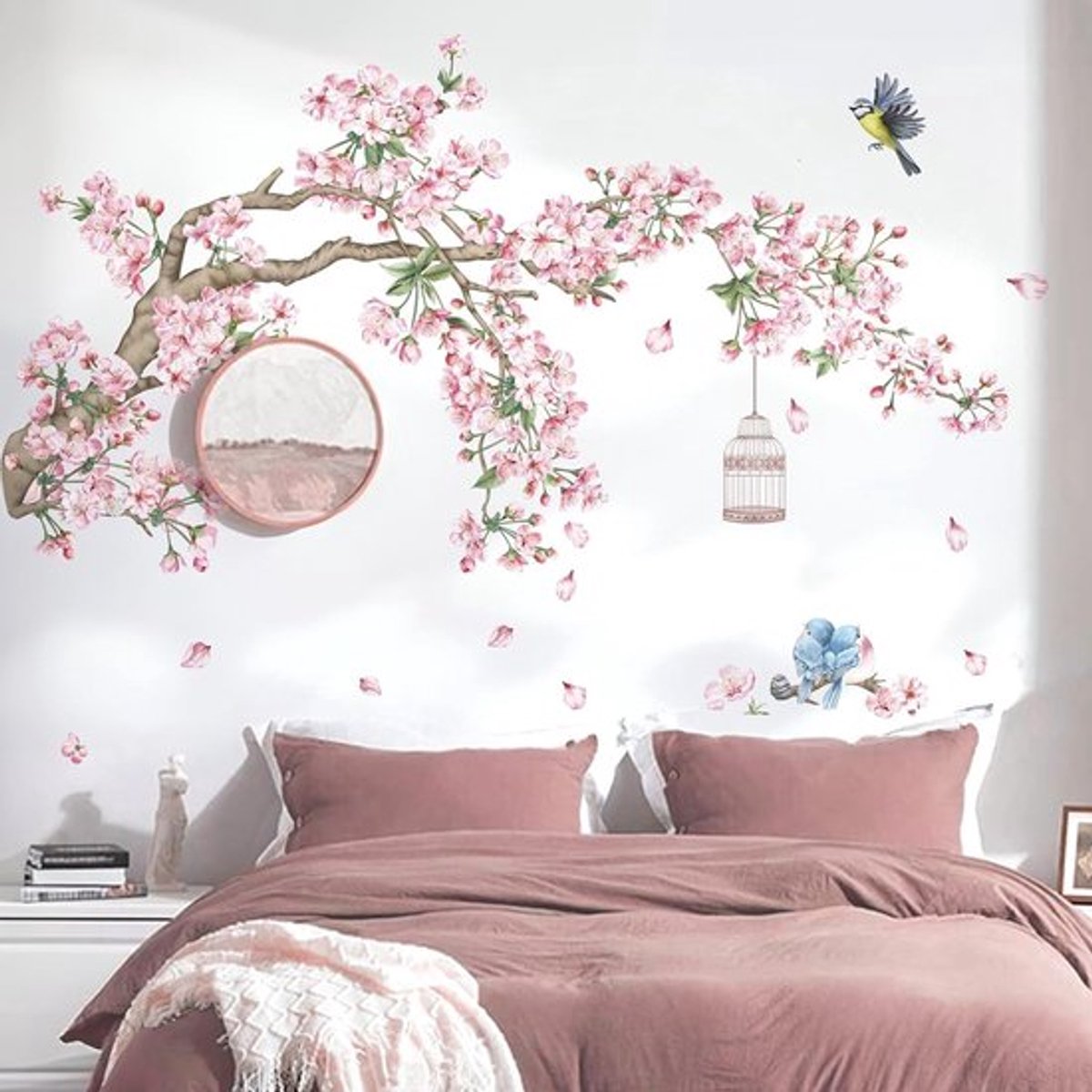 SPHProducts - Kersenbloesem Boom - Muursticker - Eenvoudige