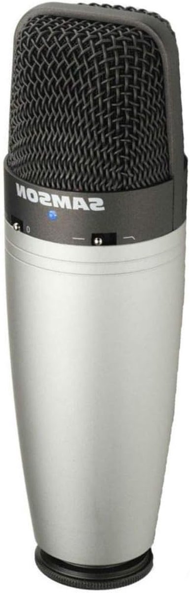 Condensator Microfoon - Studio Microfoon - Muziek Opnemen - Meerdere Opnamepatronen - 25 ponden - Metaal