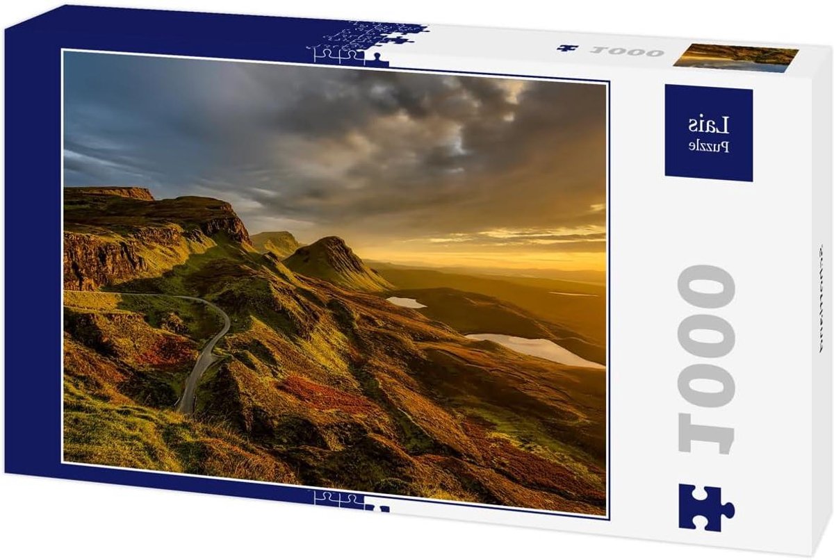 Puzzel Schotland - Landschap Puzzel - Ontspannend Tijdverdrijf - Duizend Stukjes - 1000 Stukjes - Meerdere Kleuren