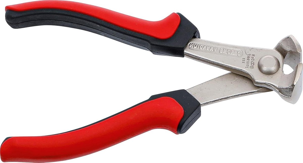 Voorsnijtang - Kniptang Zijkant - Draad Repareren - 2-Componenten Handgrepen - 165 mm - Rood Zwart