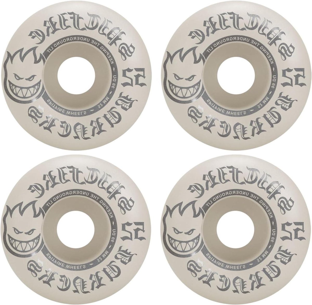 Skateboard Wielen Wielset Skateboard Skaten Nieuw Urethaan 52 mm 99A
