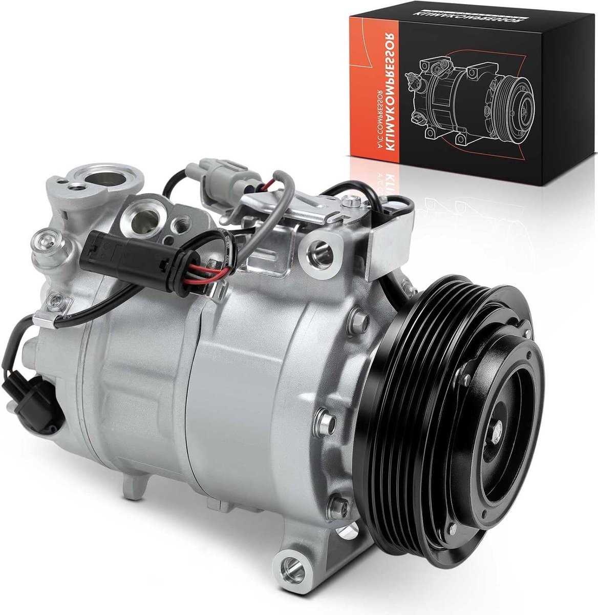 Airconditioning Compressor - Auto Airco Pomp - Auto Koeling - Specifiek Model - 5 Ribbels - null
