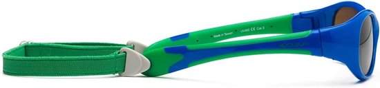 Flexibele Kinderzonnebril Unisex - UV400 Bescherming - Blauw Groen van Merkloos — afbeelding 3