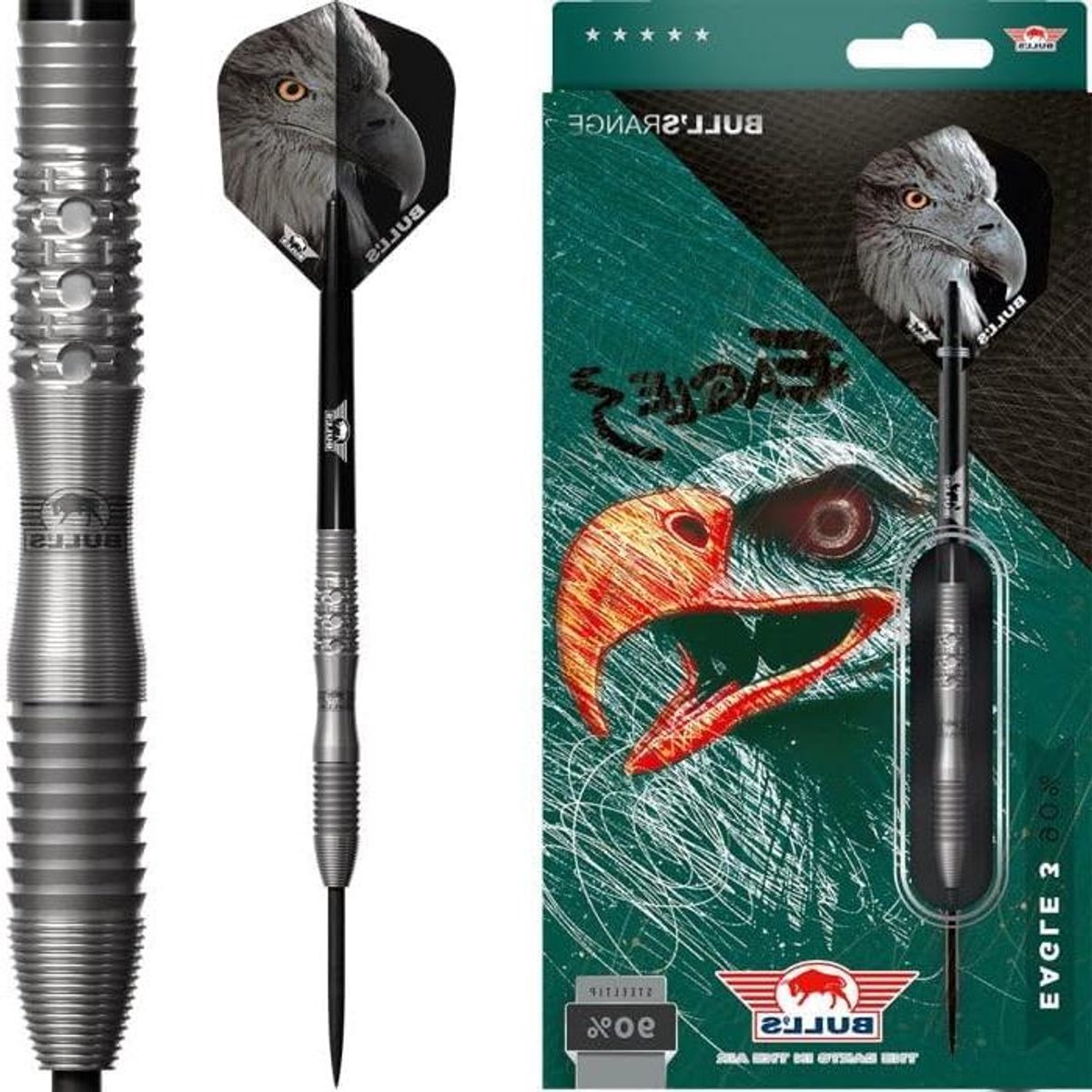 Dart Arrows - Pijltjes Set - Darten - 90% Tungsten - 22 gram - Zilver