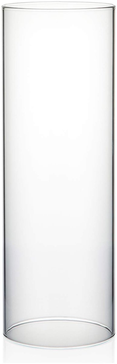 Orkaan Kandelaars, Breed 4 inch, Hoogte 30,5 cm, Clear Glass Cilinder Open Beide Einden, Schoorsteen Buis, Open Ended Orkaan, Kaars Schaduw, 1 Stuk