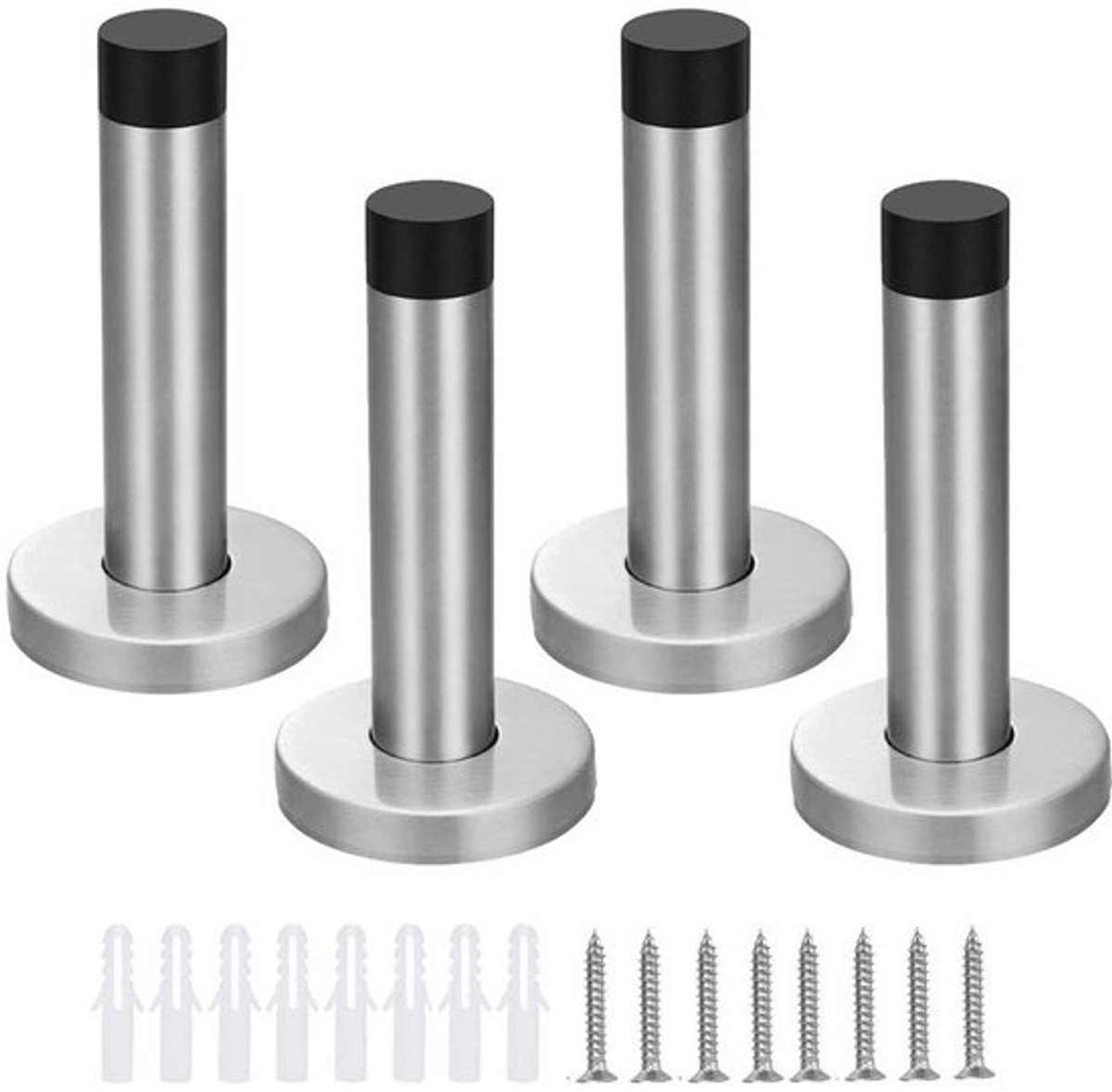 Golden crown - Zware Deurstopper - Wandgemonteerde Rubber Buffer