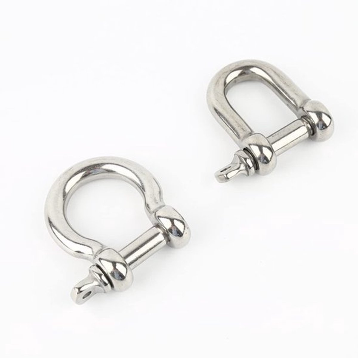 Dailygoods- D-ringbeugel Heavy-Duty - 304 Roestvrij Stalen Beugel