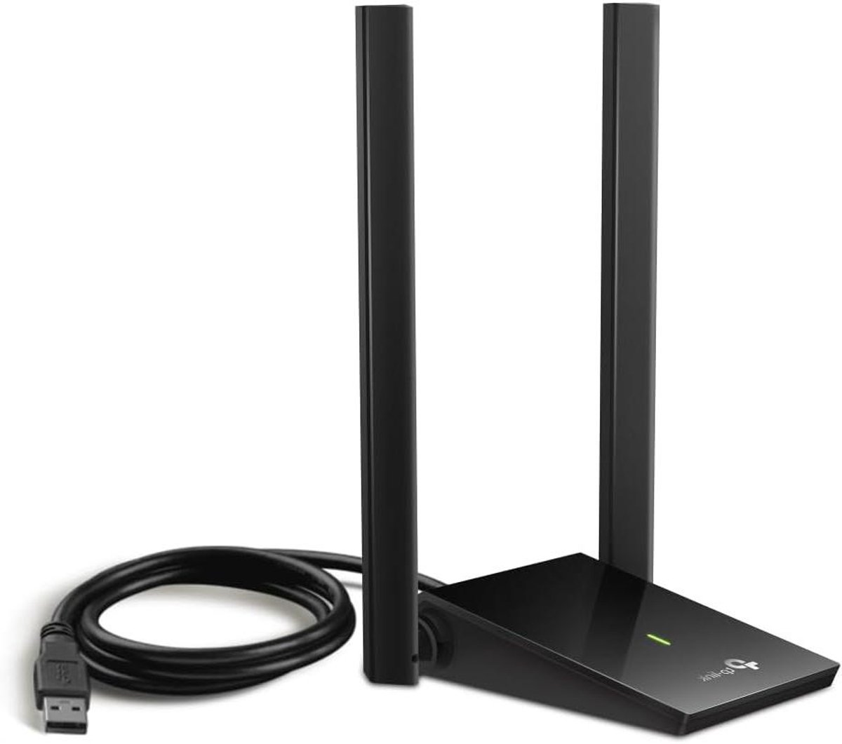 USB WiFi Adapter - Draadloze Netwerkkaart - Internet Verbinding - Dual Band MU-MIMO - AC1300 - Zwart