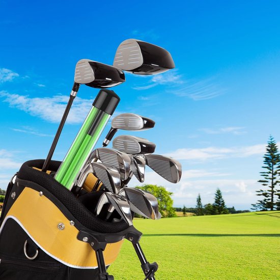 Golf Alignment Sticks - Golf Oefenhulp - Golf Swing Verbeteren - Opvouwbaar Glasvezel Ontwerp - 123cm - Rood van GOLF — afbeelding 3