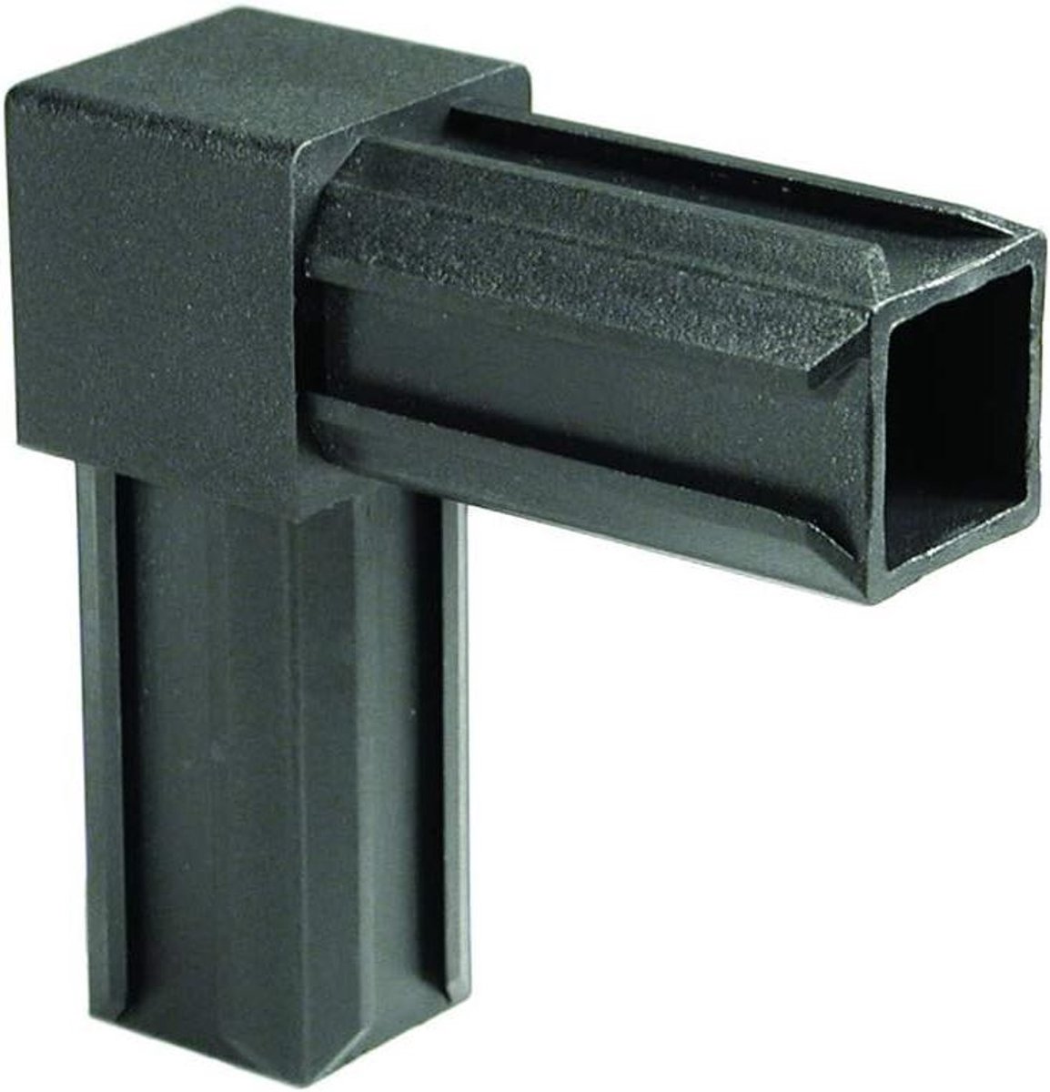 XD-buisverbinding - Profielverbinder Hoekstuk - Frameconstructies Bouwen - Eenvoudig Insteekbaar - 30 x 30 mm - Zwart
