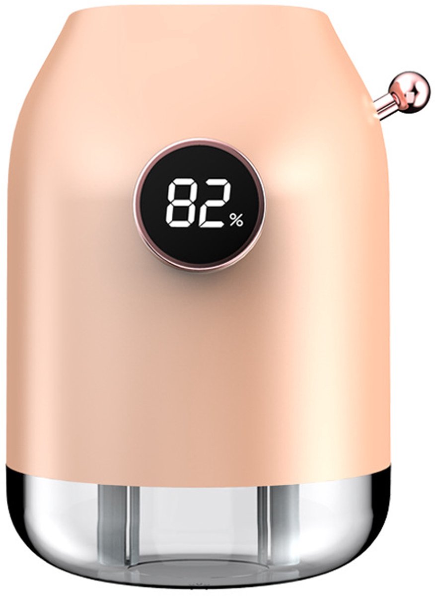 Kleine luchtbevochtiger, 500 ml draagbare reisbevochtiger, luchtbevochtiger voor auto, bureau, thuis Kantoor, automatische uitschakeling, dubbele nevelopeningen, fluisterstil