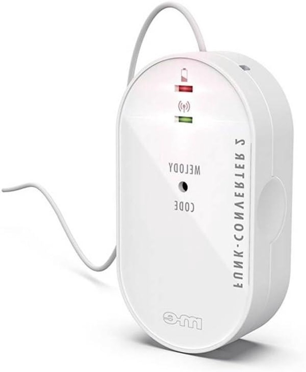 Draadloze Converter - Mini Zender Uitbreiding - Belsysteem Uitbreiden - Radio Signaaloverdracht - 17 x 20 x 31 cm - Meerkleurig