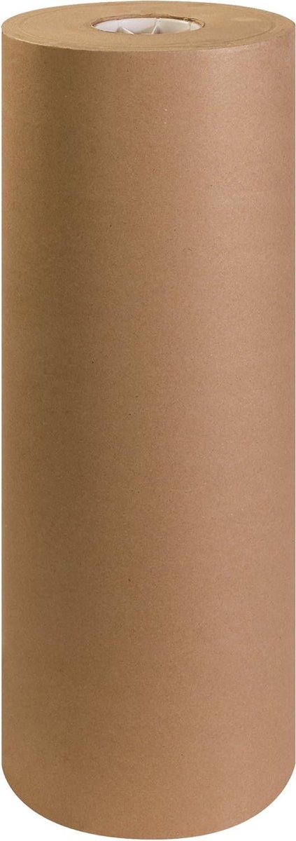 Grote Kraftpapier Rol voor Inpakken, Knutselen en Verzenden - 61 cm Breed x 20 Meter Lang
