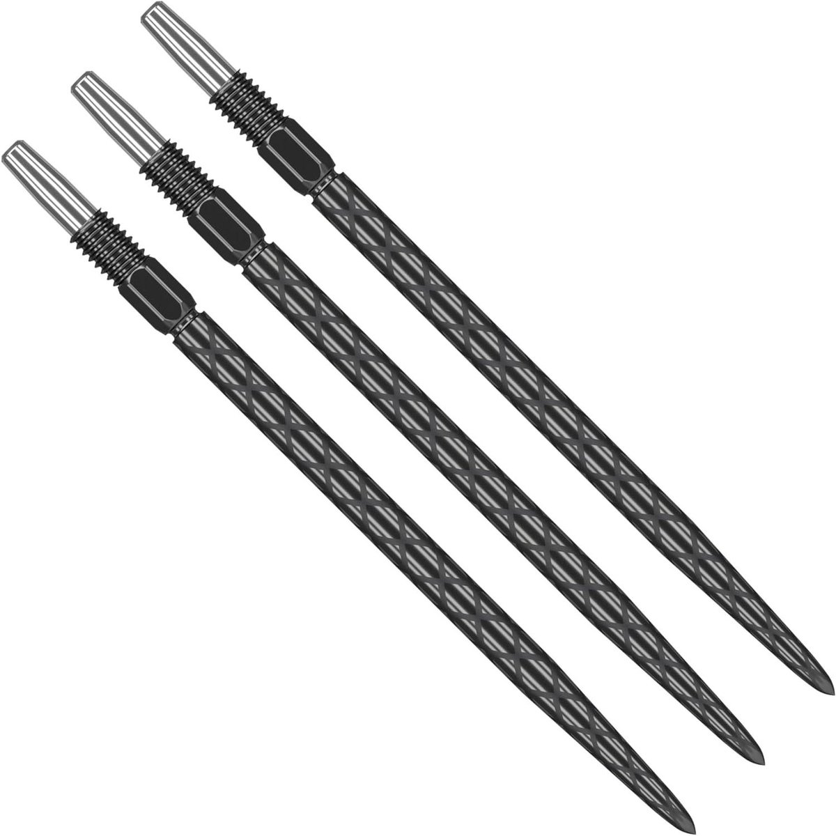 Dart Punten Set - Verwisselbare Pijlen - Precisie Dartgooien - Gepatenteerd Sluitsysteem - 35MM Lengte - Zwart