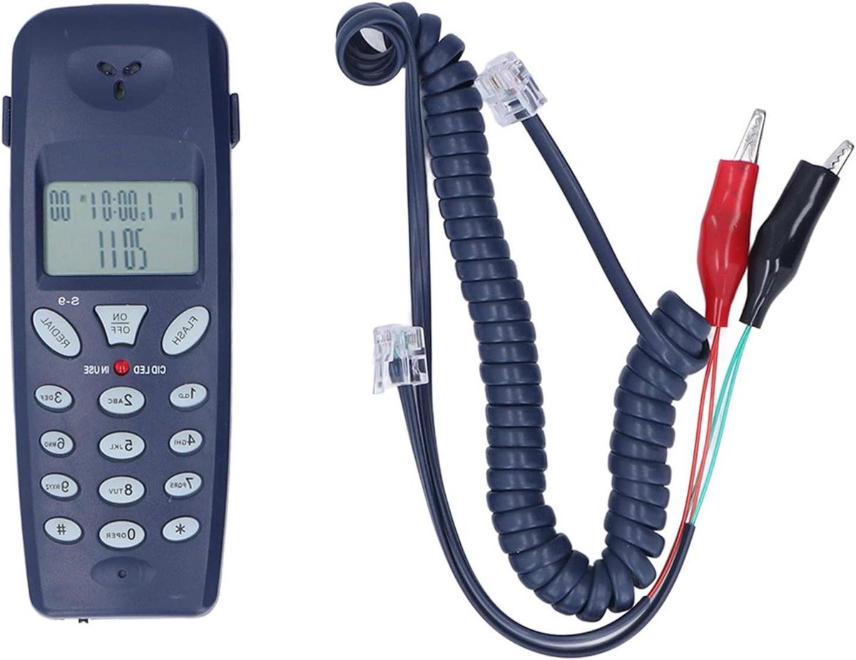 Vaste Telefoon - Bedrade Telefoon - Thuis Kantoor - Automatische Beller-ID - 16-bits LCD - Wit